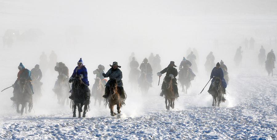 Winter Nadam kicks off in North China