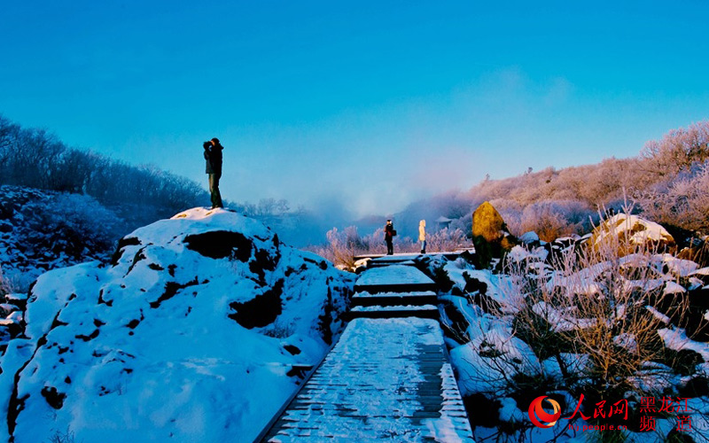 A glimpse of Jingpo Lake