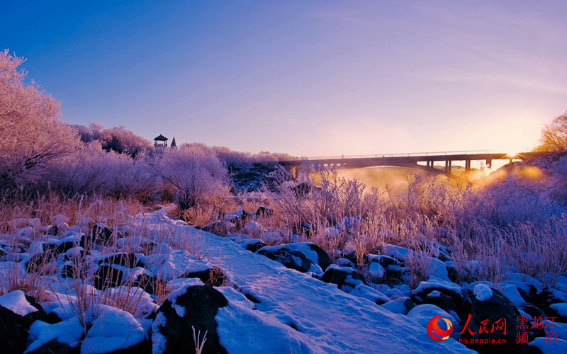 A glimpse of Jingpo Lake