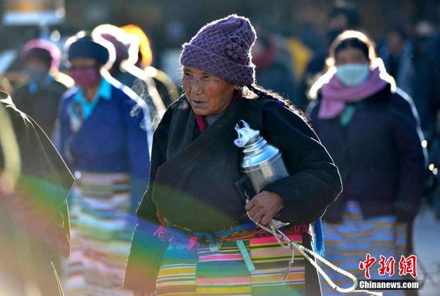 Worship season in Lhasa