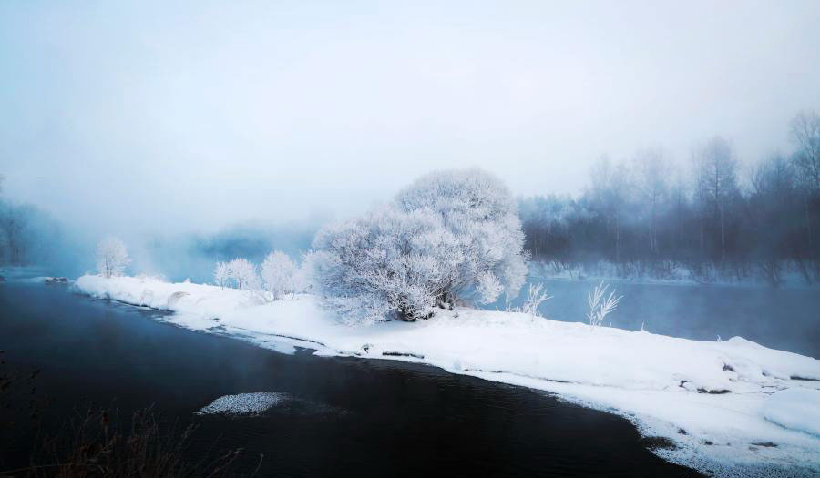 'Crystal wonderland' in NE China