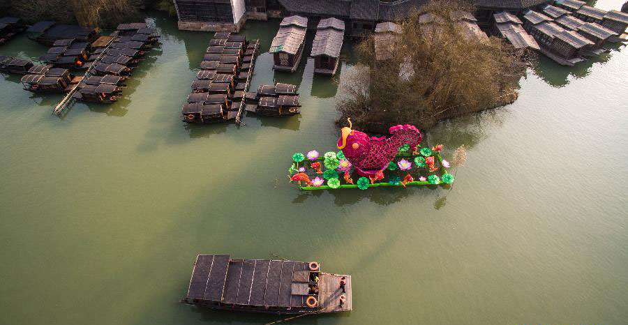 Traditional lanterns set to celebrate coming Chinese New Year