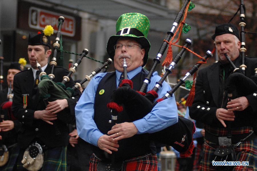 St. Patrick's Day Parade in Vancouver