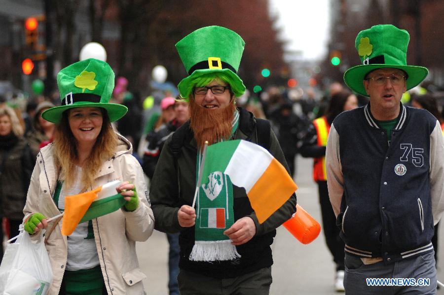 St. Patrick's Day Parade in Vancouver