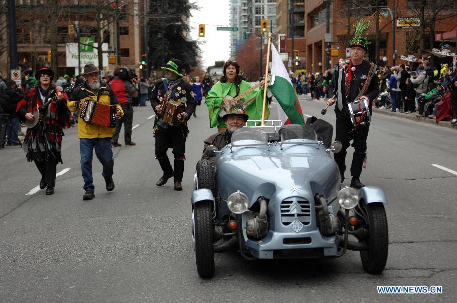 St. Patrick's Day Parade in Vancouver