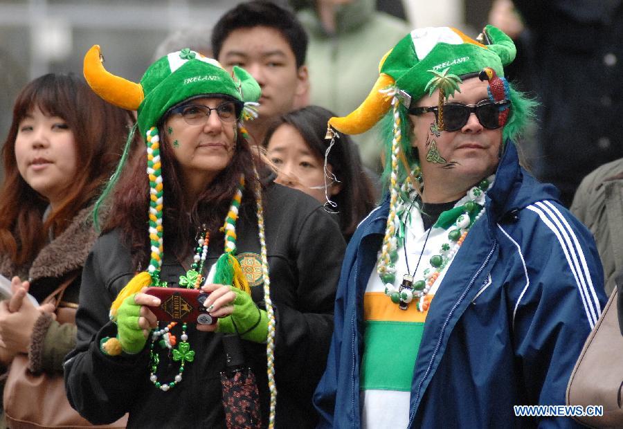 St. Patrick's Day Parade in Vancouver