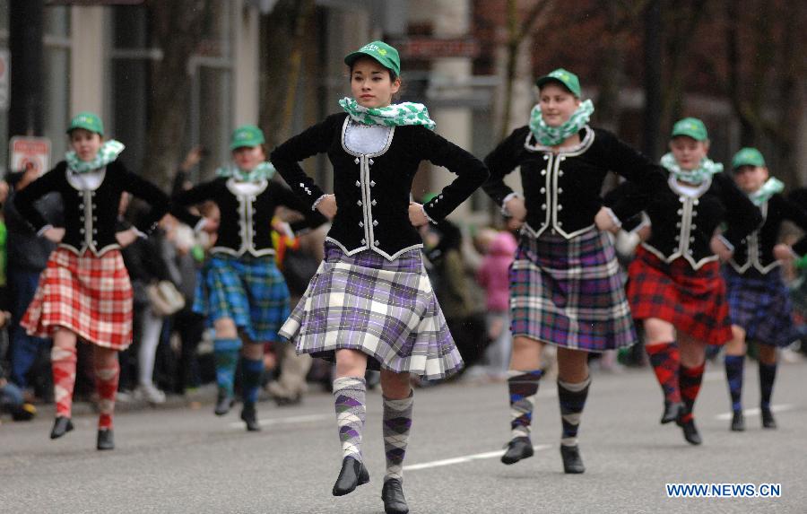 St. Patrick's Day Parade in Vancouver