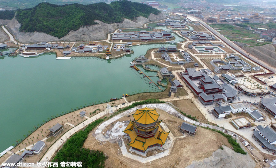 Replica of Old Summer Palace in Zhejiang