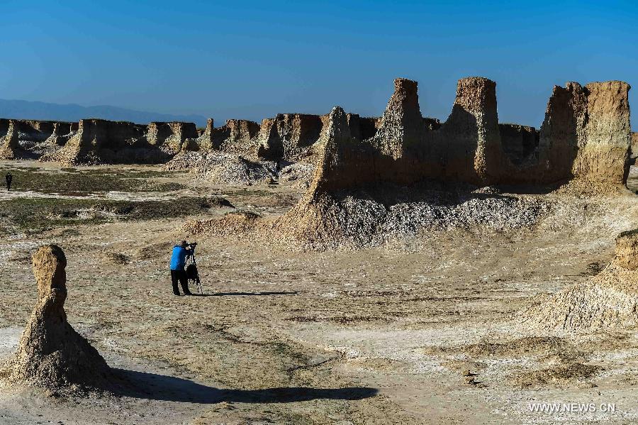 Yadan landform park in N China