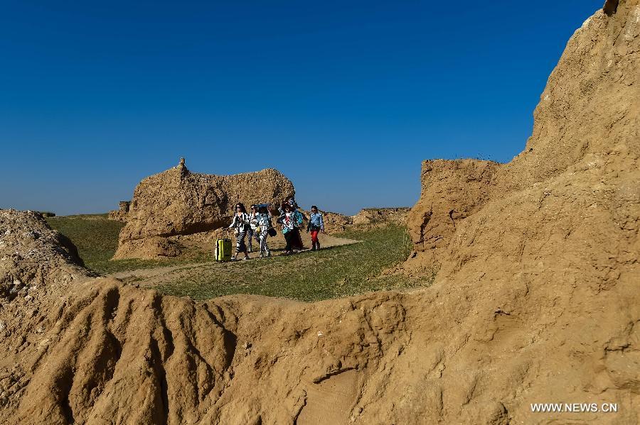 Yadan landform park in N China