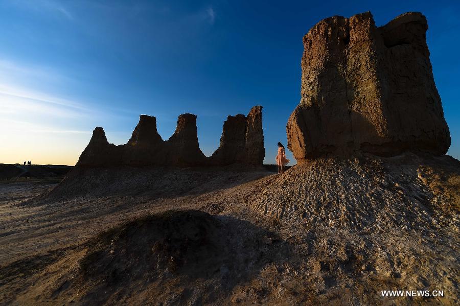 Yadan landform park in N China