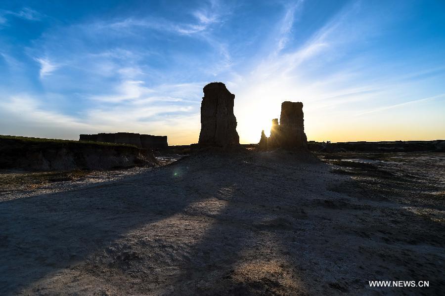 Yadan landform park in N China