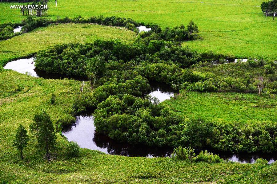 Scenery of Nanweng River National Nature Reserve