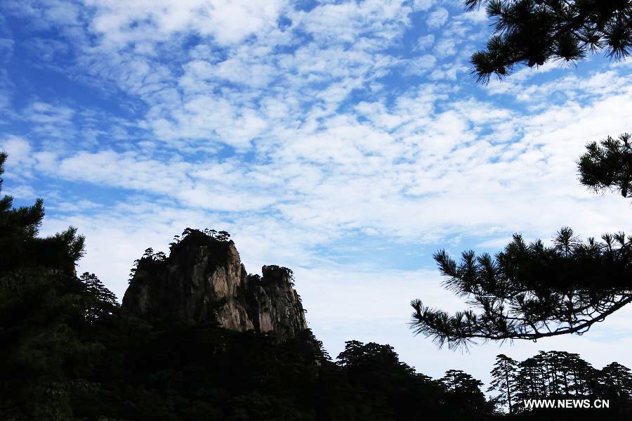 Cloud scenery after rainfall seen in E China