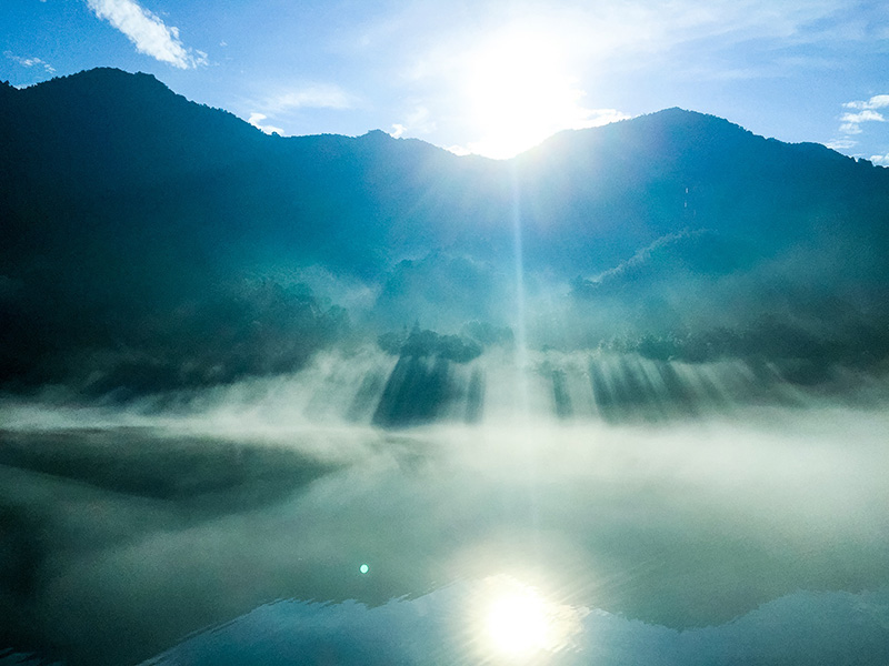 Dongjiang Lake: A pearl in Central China