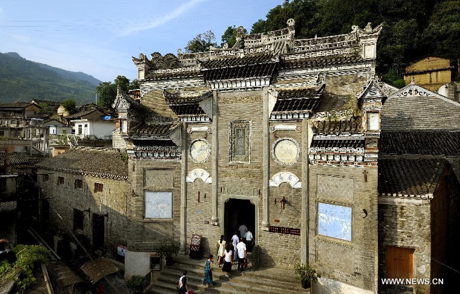 Shuhe ancient town in NW China's Shaanxi