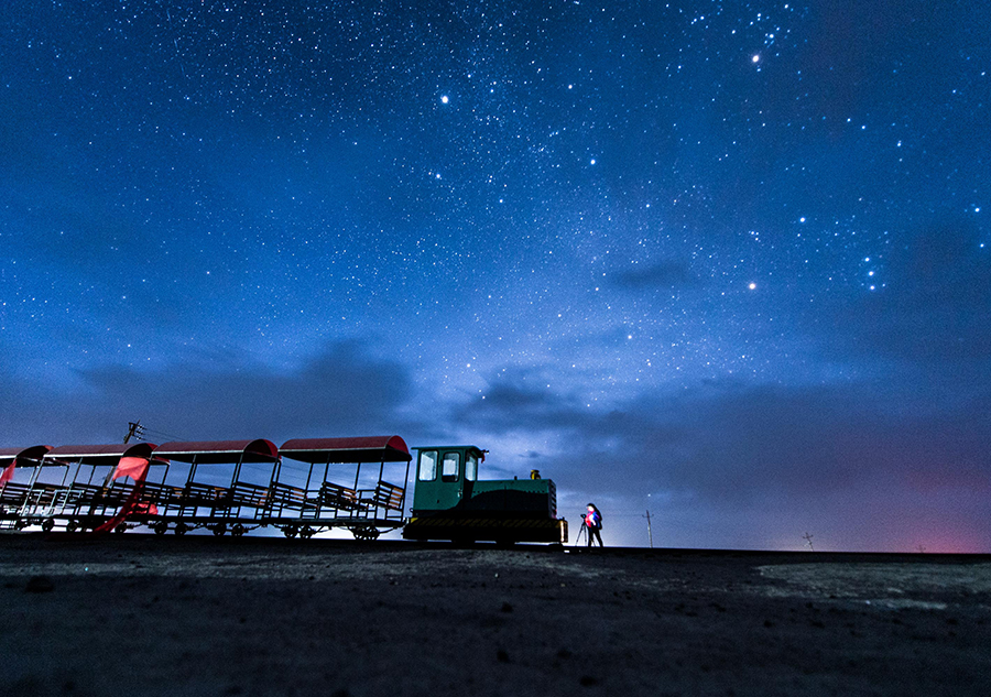 Chaka Salt Lake: Mirror of the sky in China