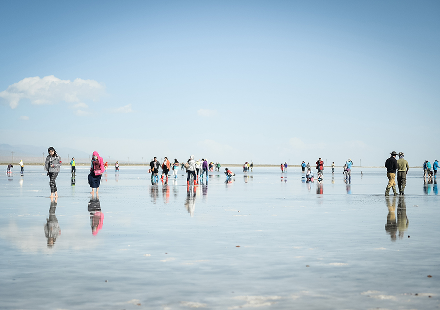 Chaka Salt Lake: Mirror of the sky in China