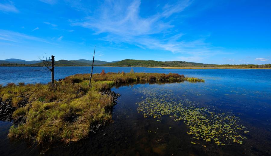 Autumn scenery in Arxan of Inner Mongolia