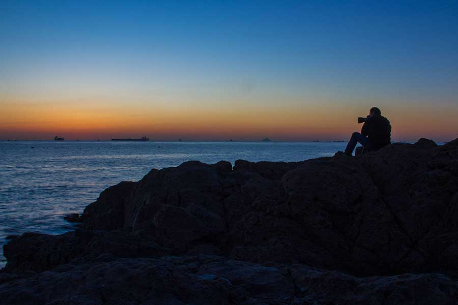 Mesmerizing coastal scenery in Qingdao