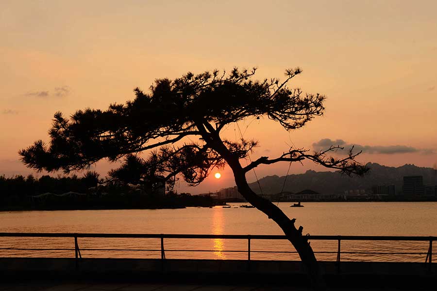 Mesmerizing coastal scenery in Qingdao