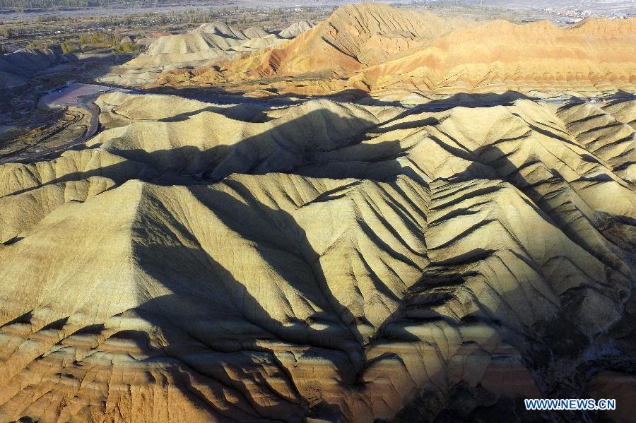 Scenery of Danxia landform in Gansu, NW China