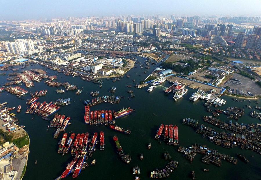 Marine silk road port-Beihai city