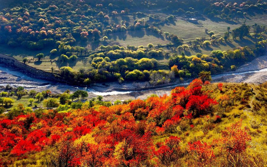 Breathtaking scenery of China's Xinjiang