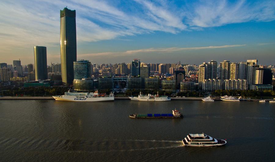 Baiyulan Plaza: highest building in Puxi of Shanghai