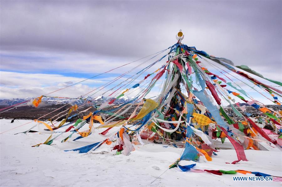 Breathtaking beauty of Bayi Glacier in Qinghai