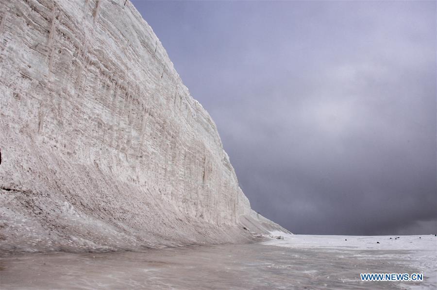 Breathtaking beauty of Bayi Glacier in Qinghai