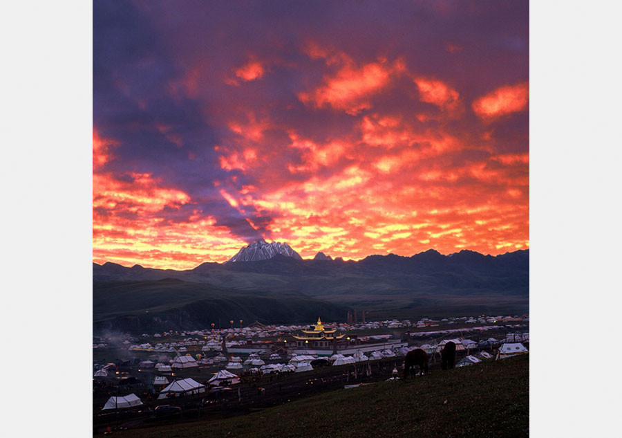 Breathtaking scenery of western Sichuan