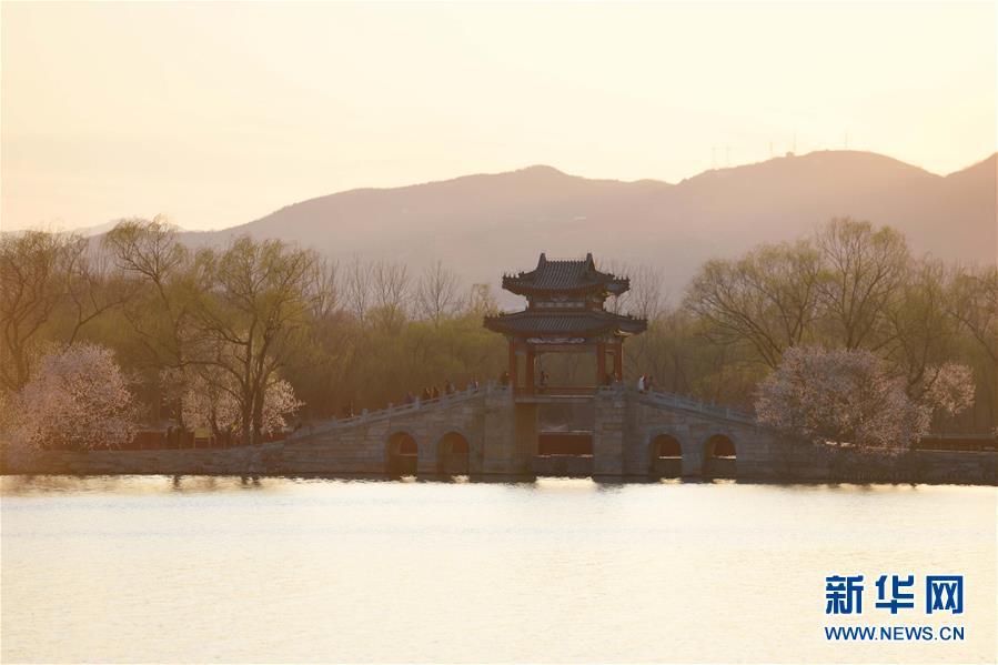 Spring scenery of Summer Palace in Beijing