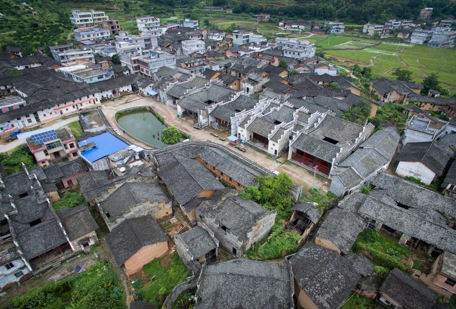 Ancient buildings well preserved in Mixi Village, E China's Jiangxi