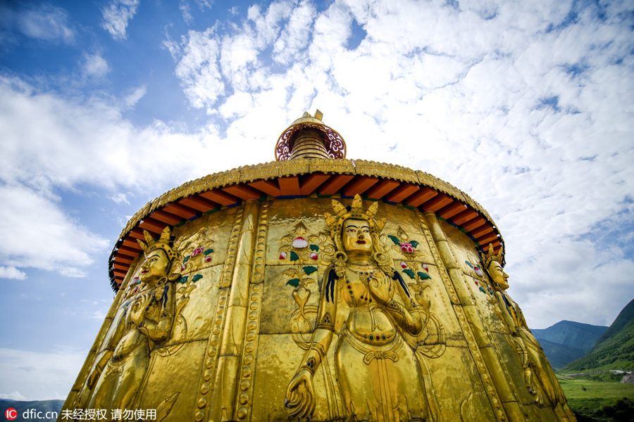 Holy place in Gansu: Labrang Monastery