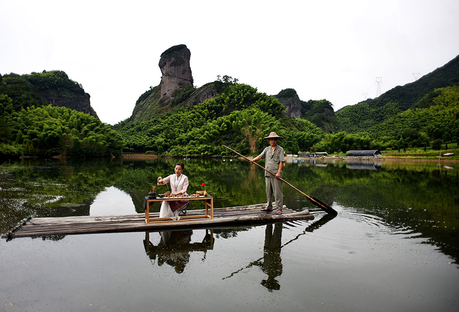 Little Lijiang River in Zhejiang ideal for rafting