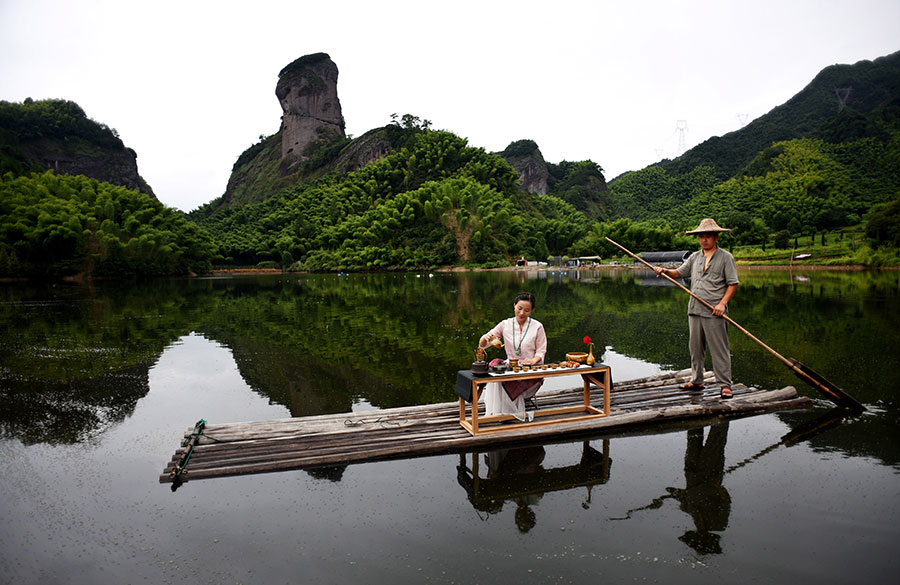 Little Lijiang River in Zhejiang ideal for rafting