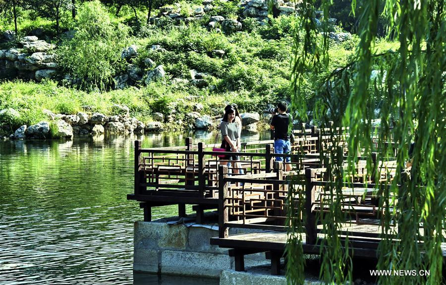 'Boundless Impartiality' scenic area of Yuanmingyuan reopens to public