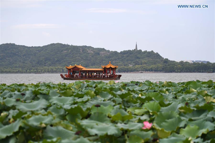 Scenery of West Lake in E China's Zhejiang