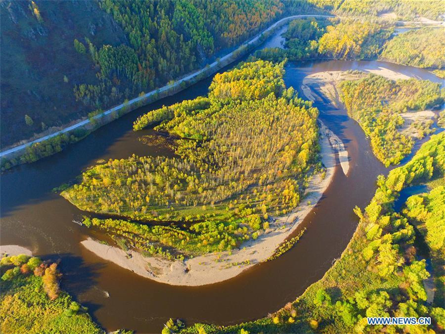 Fantastic scenery in China's Genhe Wetland Park