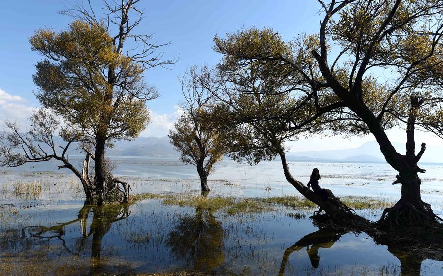 Scenery in Haishe Park, SW China