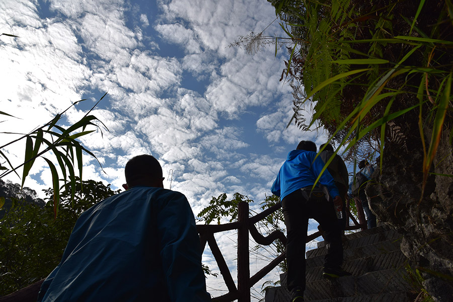 Scenery of Longtan Grand Canyon, South China’s Guangxi