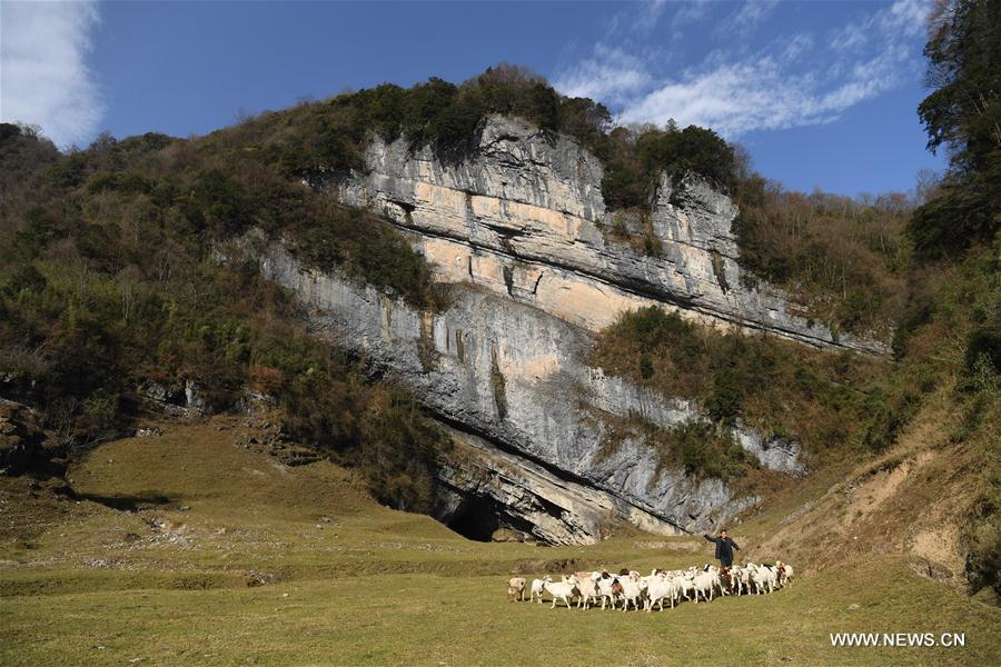 Gift from earth: Giant karst sinkholes found in NW China