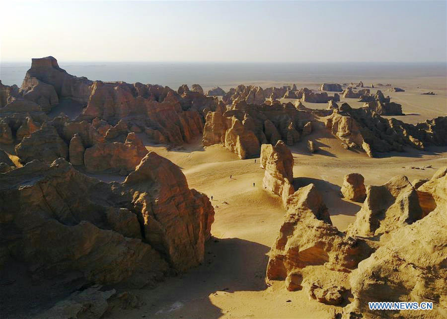 Yadan landform in Hami in Xinjiang
