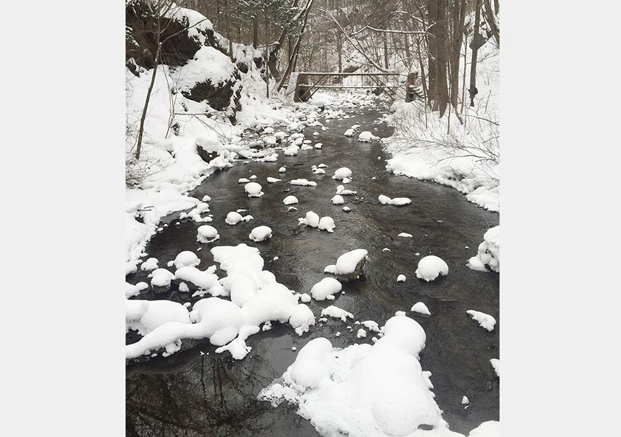 A winter wonderland in Northeast China's Tonghua