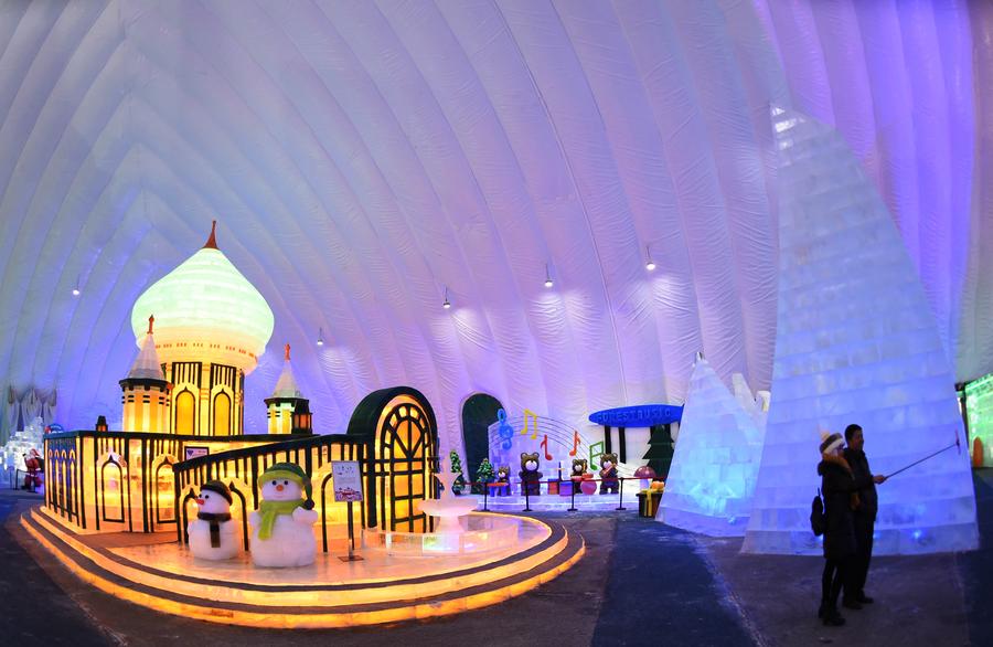 Ice-Snow World Theme Park opens in Harbin