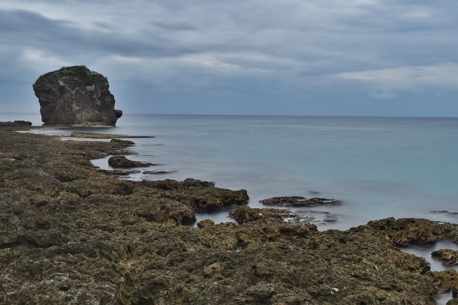 Morning view of Kenting park in Taiwan