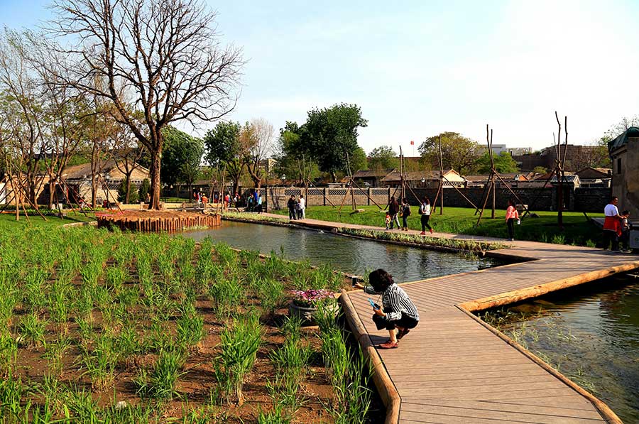 Waterside park hidden deep inside Beijing hutongs to open soon