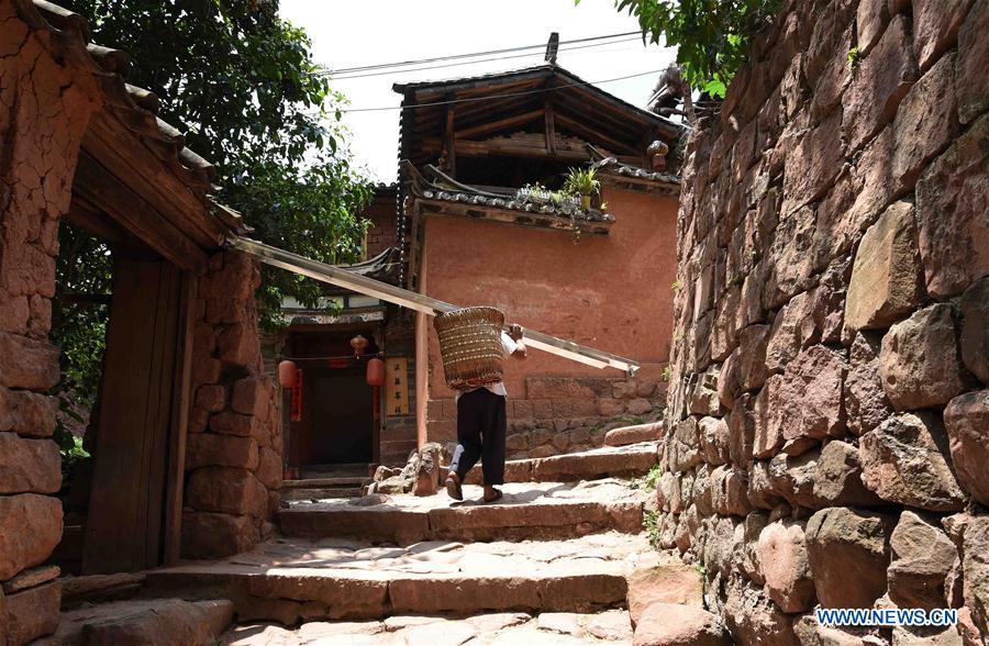 Nuodeng ancient village in Yunnan