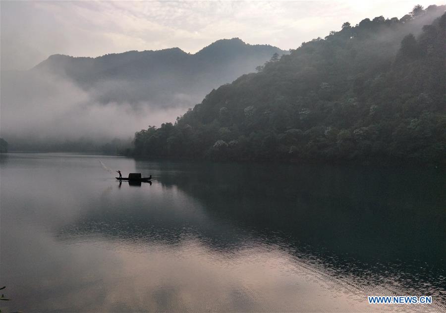 In pics: Dongjiang Lake in C China's Hunan